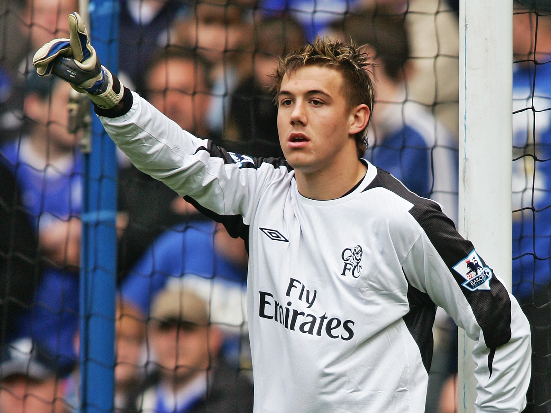 Lenny Pidgeley made two appearances for Chelsea