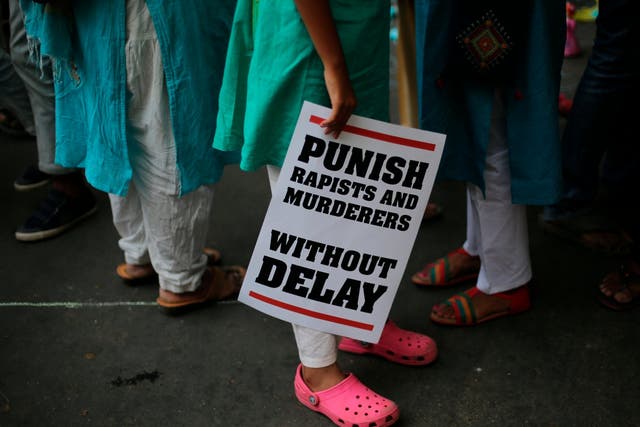 India's government responded to widespread outrage over incidents of violence against women and young girls by approving the death penalty for people convicted of raping children under the age of 12.