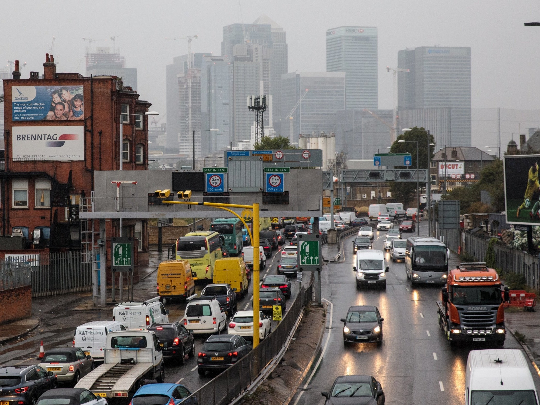Air pollution from traffic is believed to cost the UK nearly £6bn every year