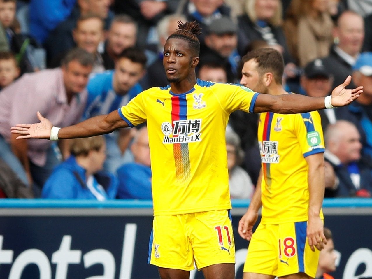 Wilfried Zaha wants more protection against opponents who are deliberately fouling him