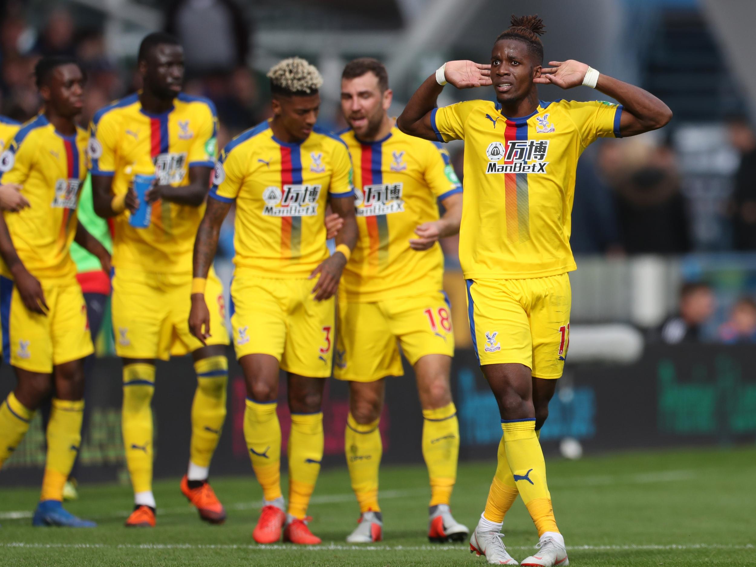 Crystal Palace and Wilfired Zaha had the last laugh in their 1-0 win