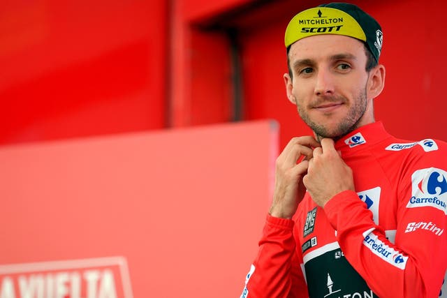 Simon Yates clinched the red jersey with a controlled performance