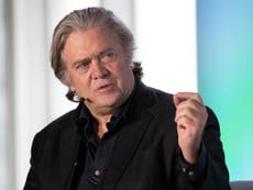 Protests as Steve Bannon defends Europe’s far right