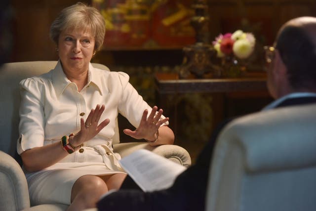 Theresa May got a 'little bit irritated' when asked how Brexit was going to work out for her