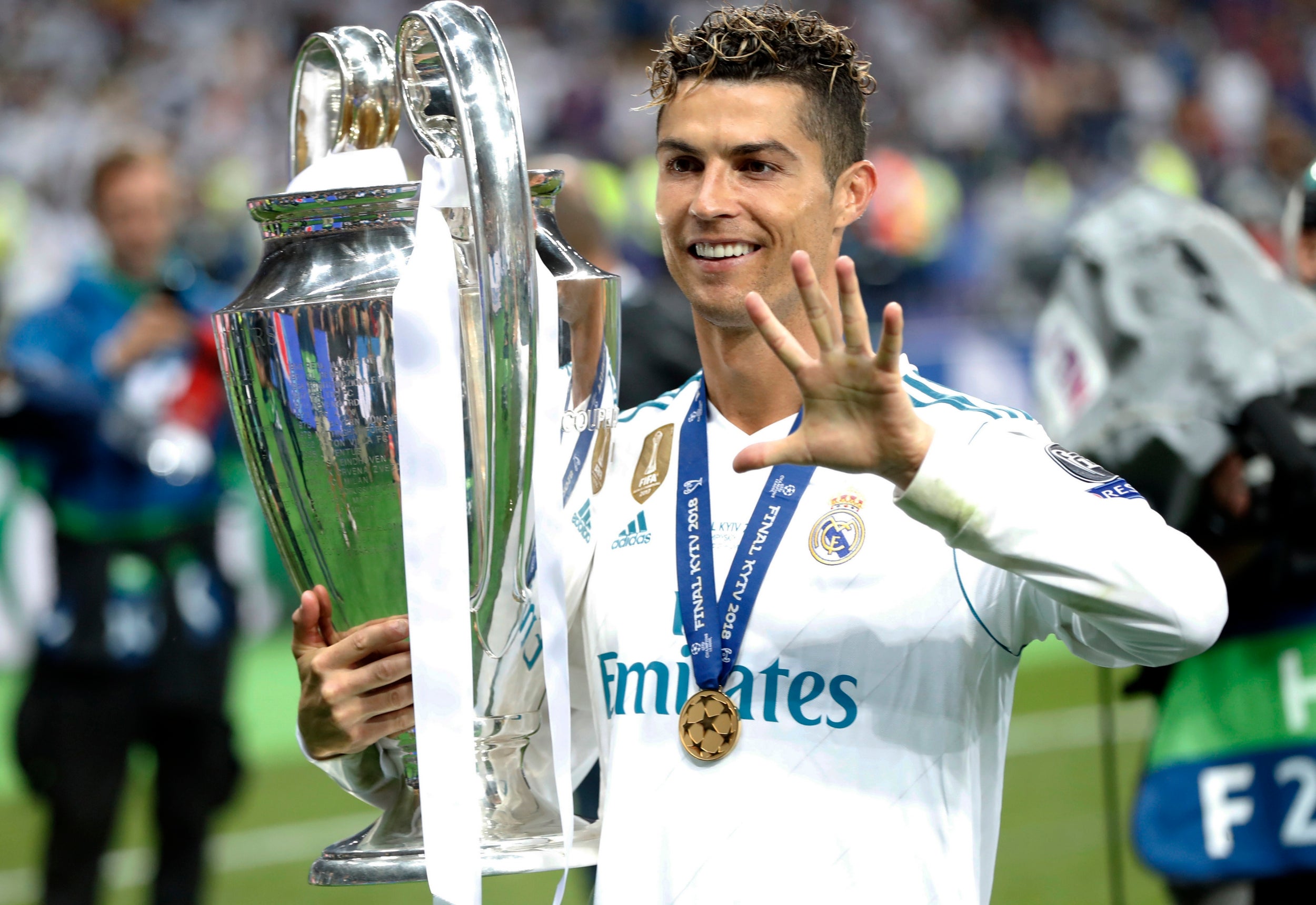 Cristaino won his fifth Champions League last season