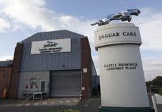 Jaguar Land Rover workers put on three-day week until Christmas