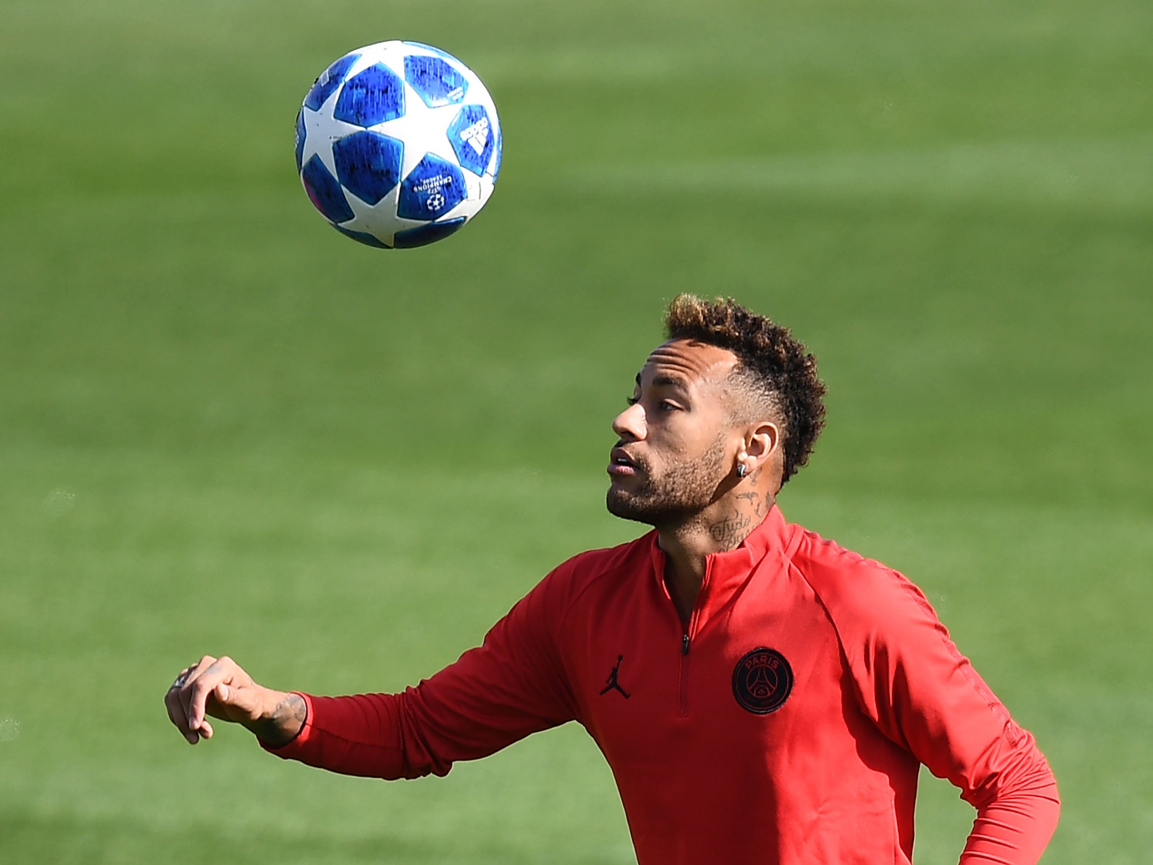 Neymar complained of rough treatment after this summer's World Cup