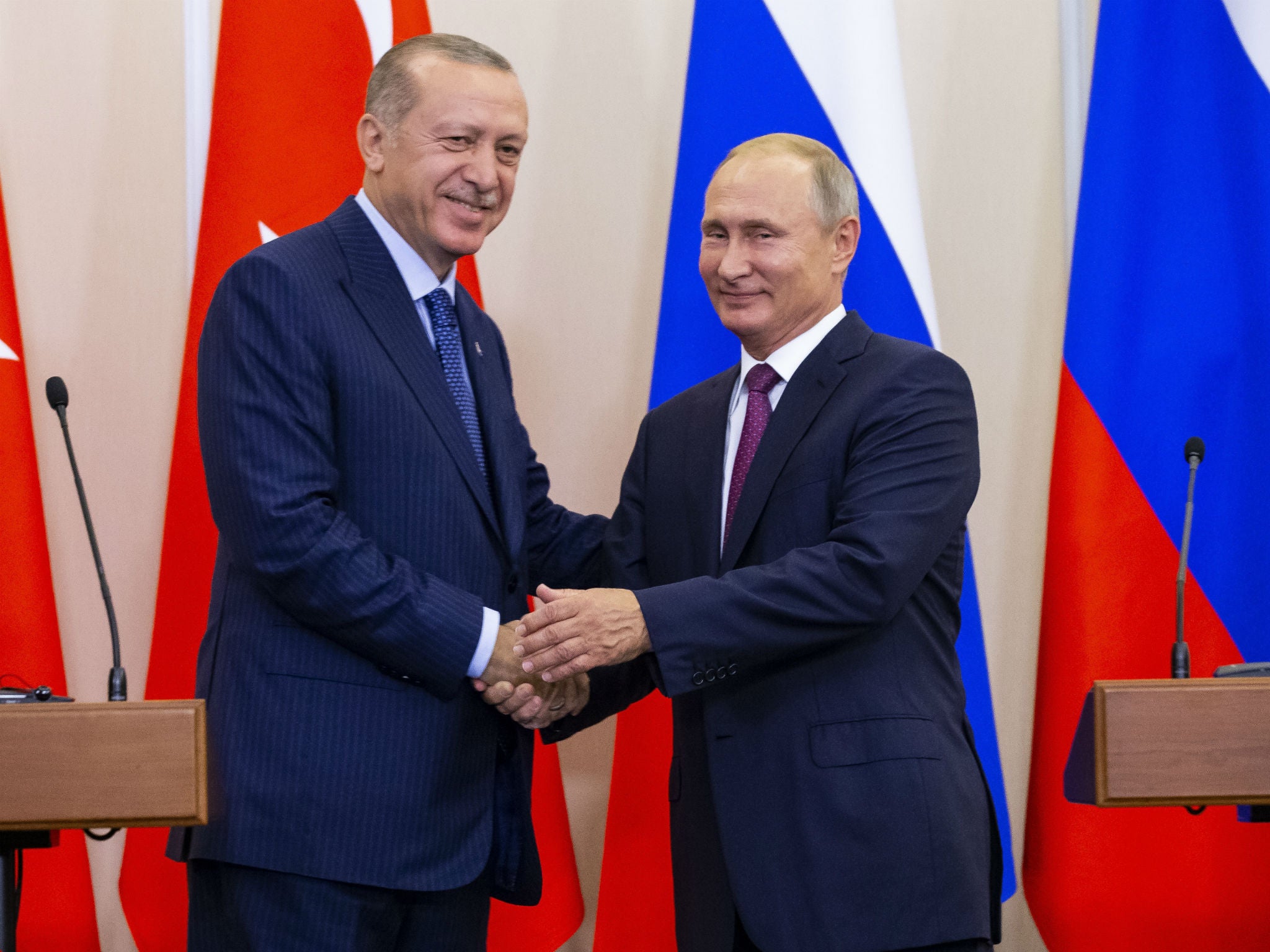 Russia claims there will be no Idlib offensive after agreement with Turkey to create military buffer zone