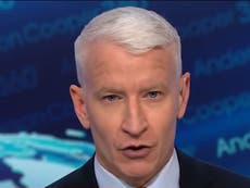 Anderson Cooper mocks Donald Trump Jr over Hurricane Florence tweet