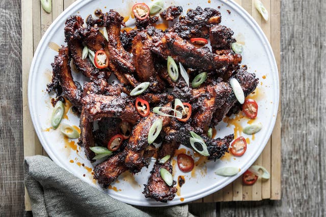 The sticky and flavourful pork ribs are quick and easy to make 