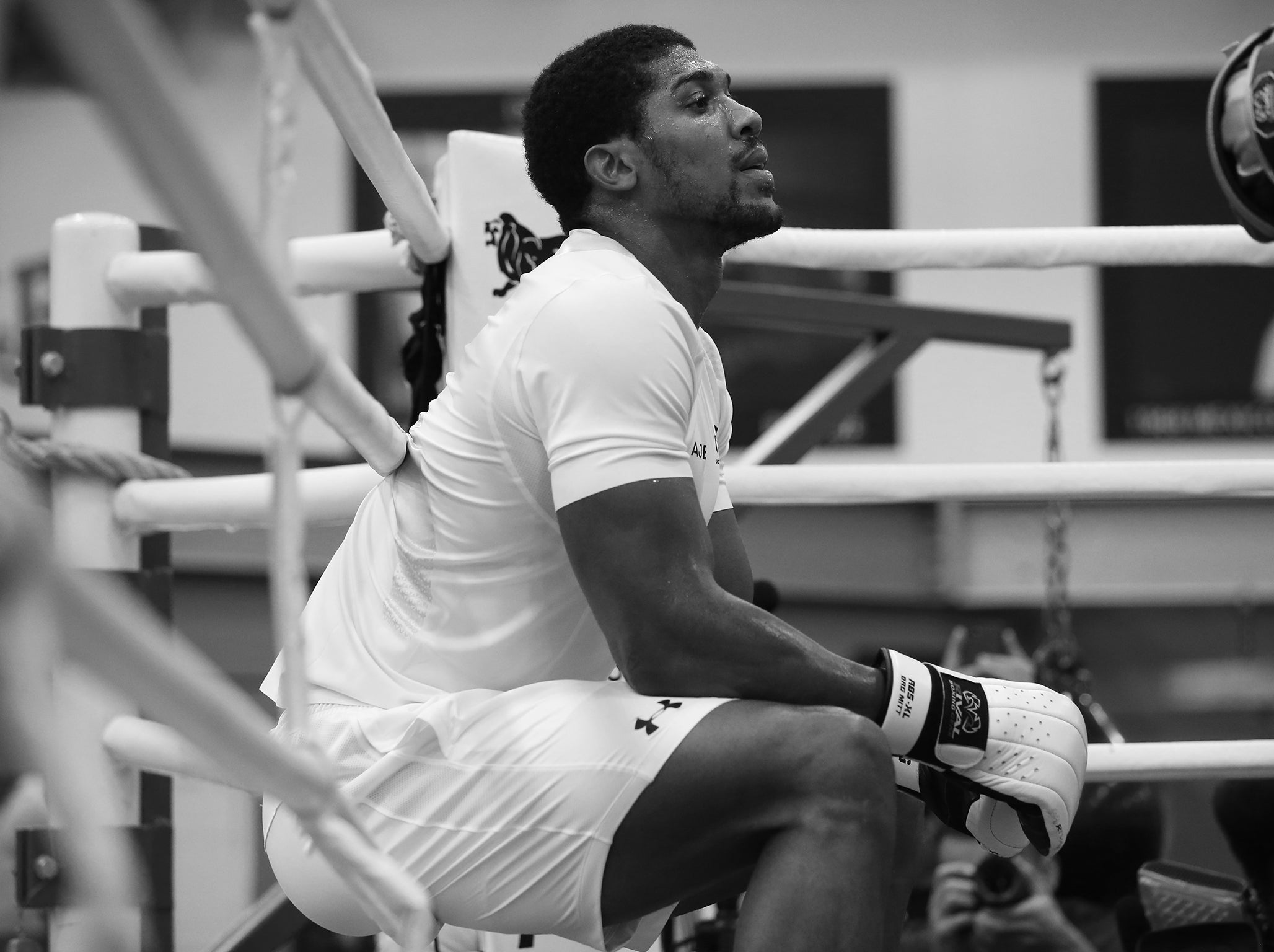 Anthony Joshua reveals he is battling a ‘midlife crisis’ ahead of