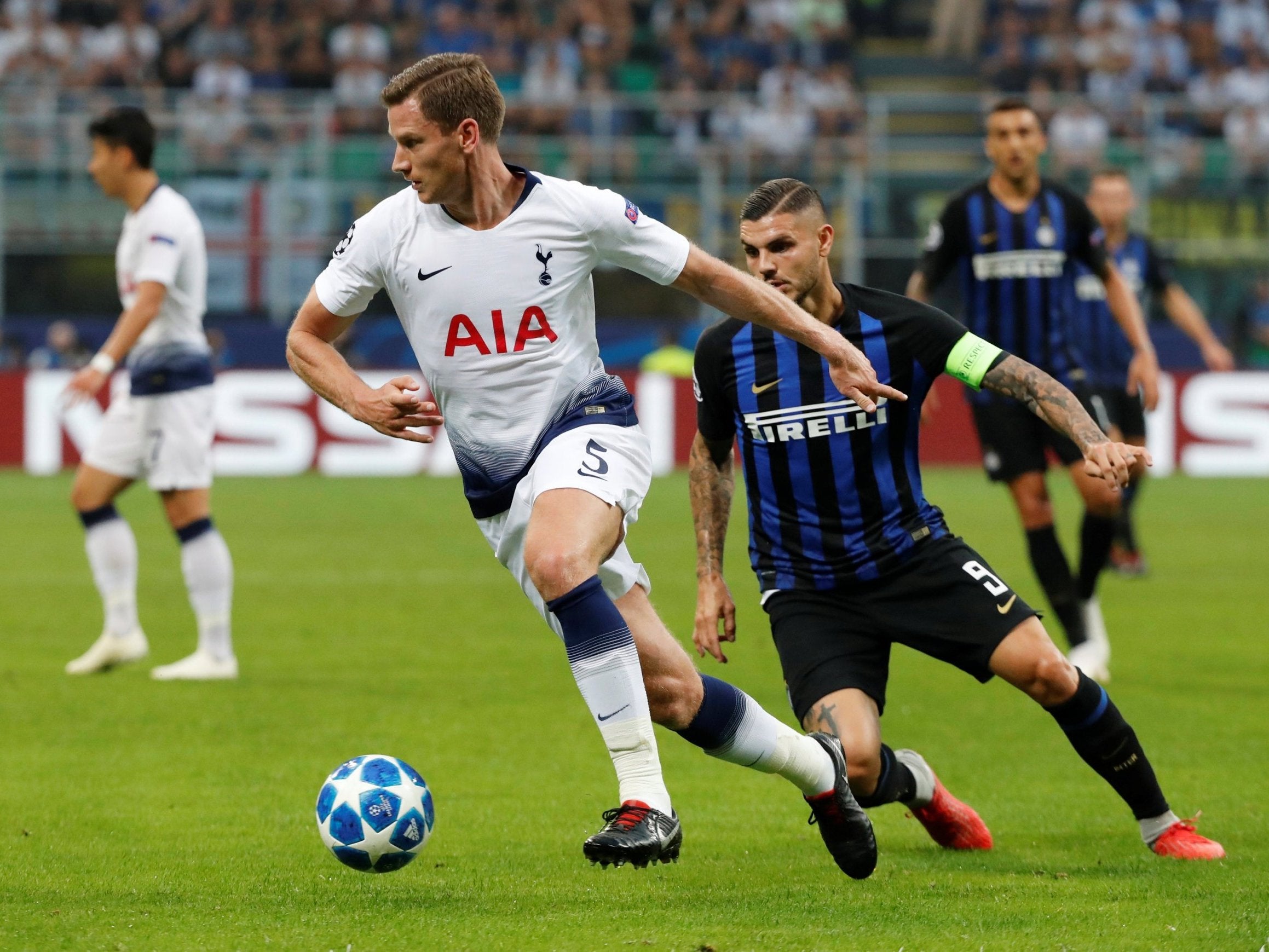Inter Milan vs Tottenham – Champions League LIVE Latest score and