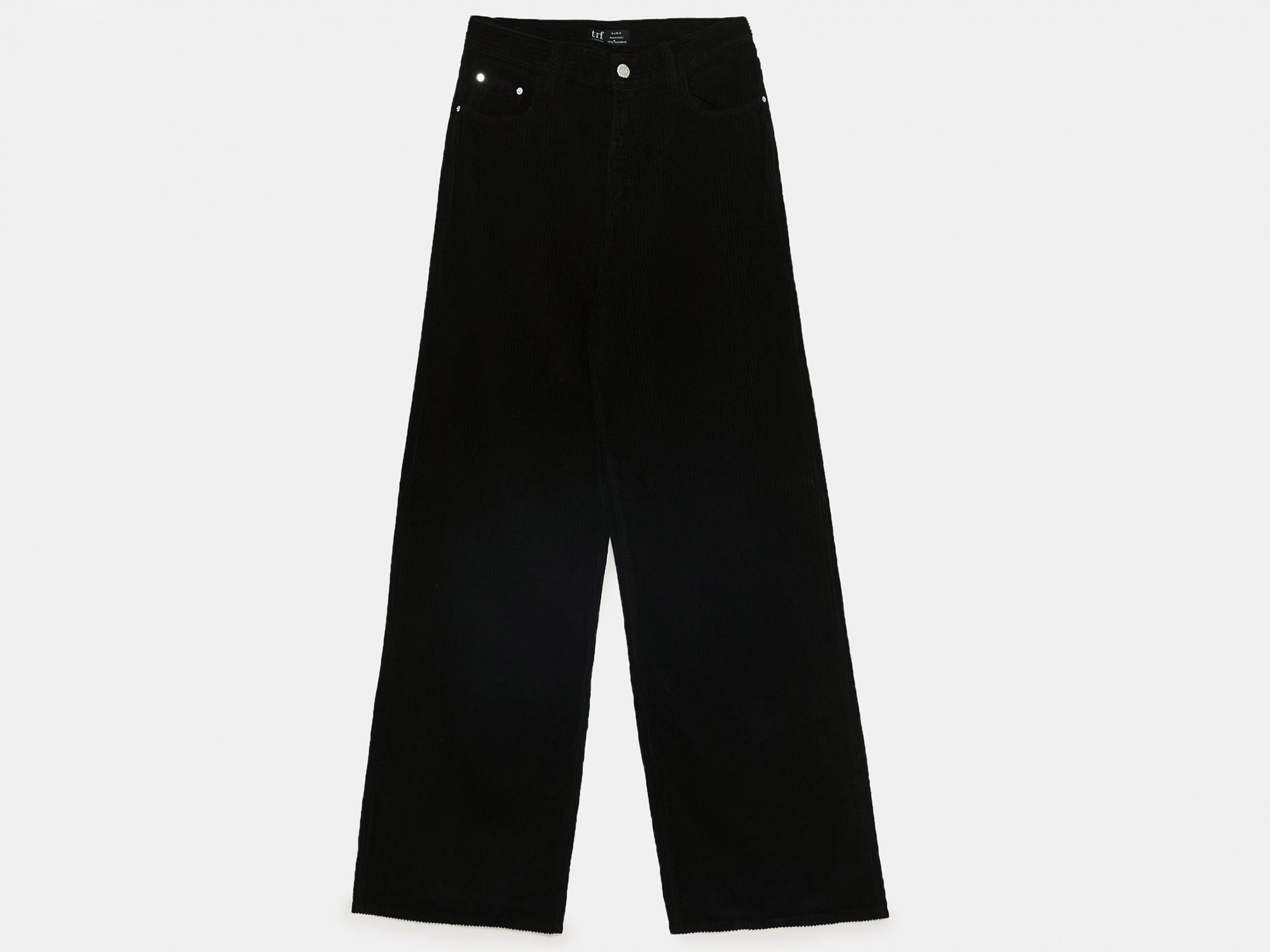Wide-leg Corduroy Trousers, £29.99, Zara