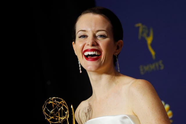 Claire Foy won outstanding lead actress for her role in The Crown