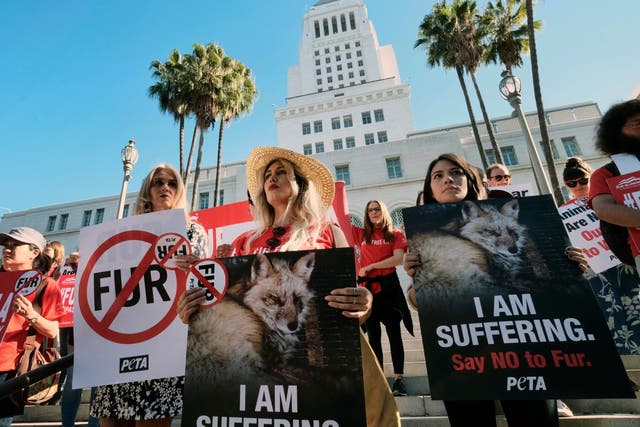 The proposed law is backed by animal activists, who say that the multimillion-dollar fur industry is rife with cruelty
