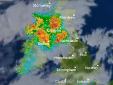Follow live updates as Storm Ali moves in