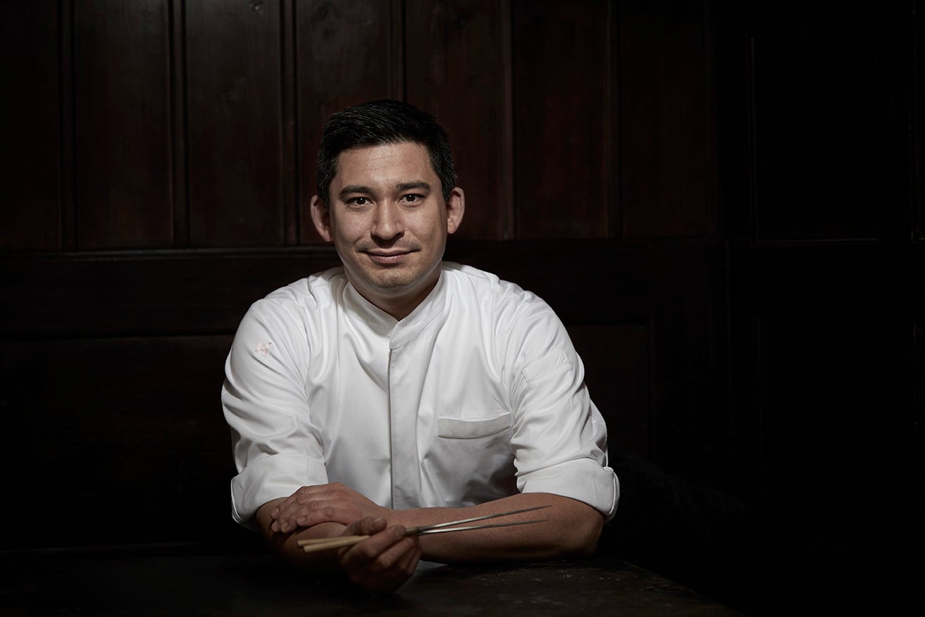 Werneckhof chef Tohru Nakamura loves to use local produce