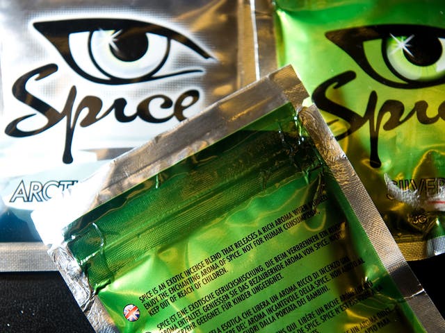Spice became a banned Class B substance in 2016, although 20 police and crime commissioners from across Britain have called for it to be upgraded to Class A.