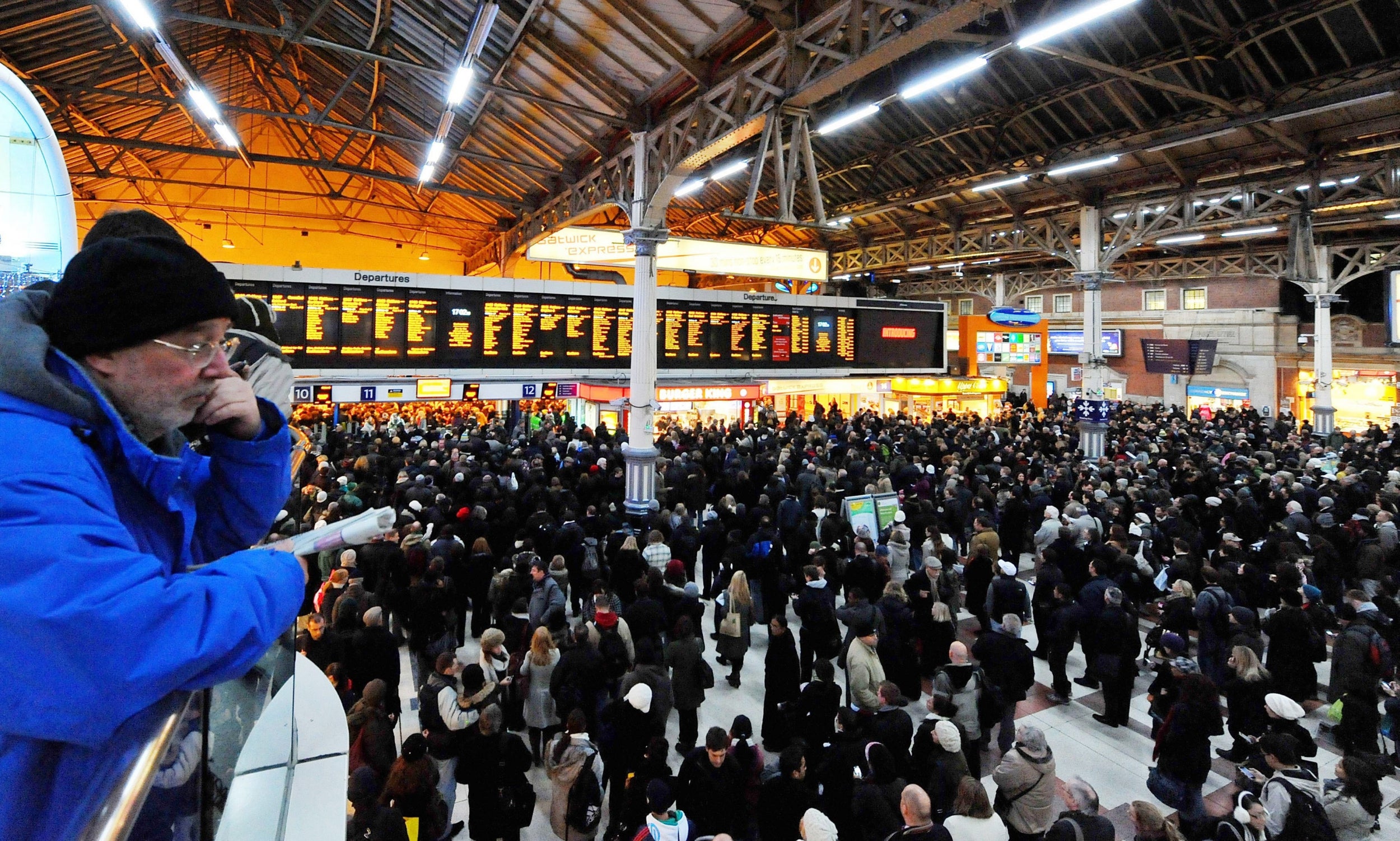 The government announced a formal review of the rail service earlier this year