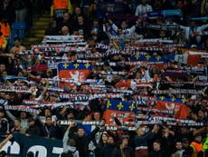 Lyon will hand lifelong ban to fan who appeared to make Nazi salute