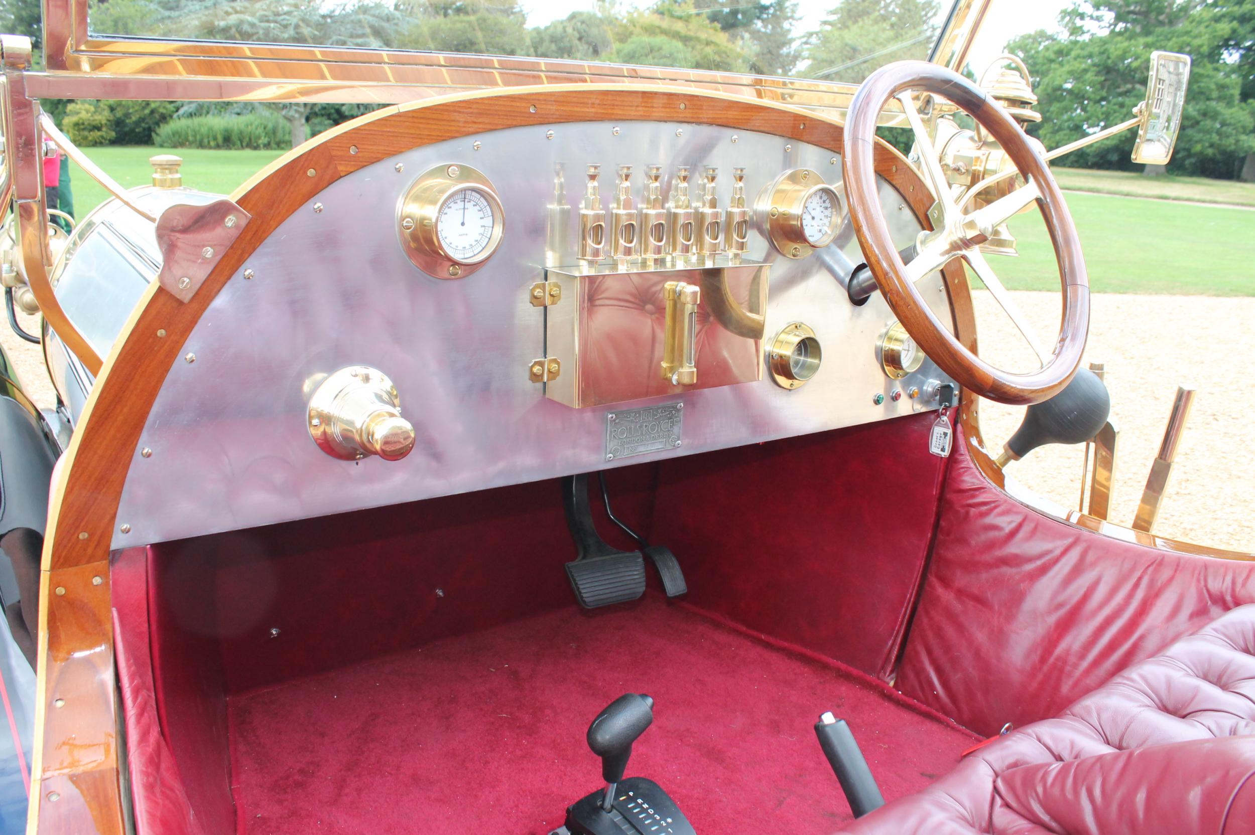 A replica of the famous car will be driving round the grounds