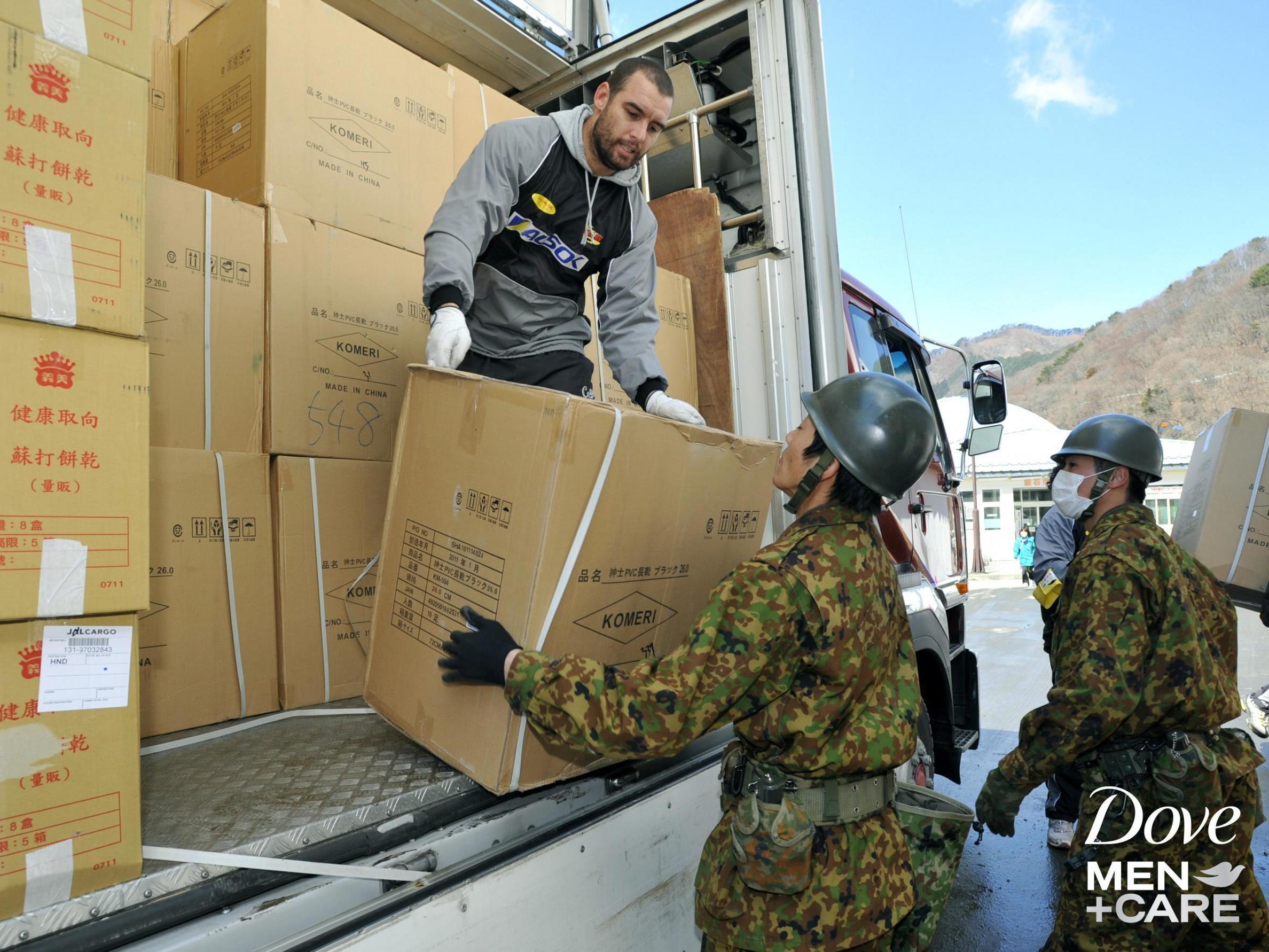 The Australian remained in Japan with other overseas players in the city of Kamaishi