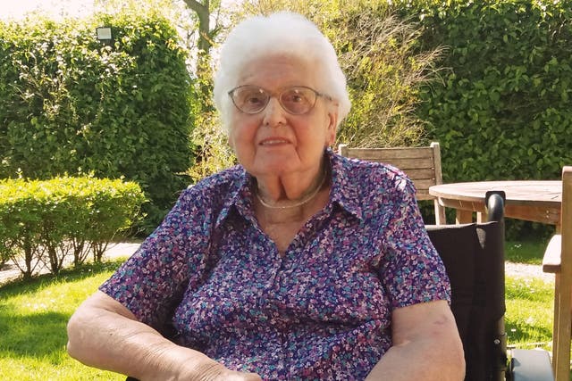 Joan Blaber, from East Sussex, was admitted with a minor stroke in August last year but her condition worsened after the incident on 17 September