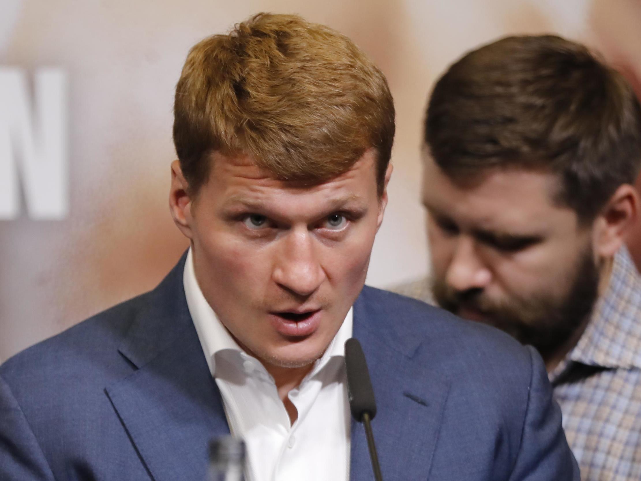 Alexander Povetkin has also served a ban for doping