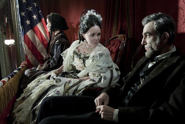 Daniel Day-Lewis in 2012’s ‘Lincoln’. Seven out of the last 10 Academy Awards for Best Actor have gone to successful portrayals of famous men