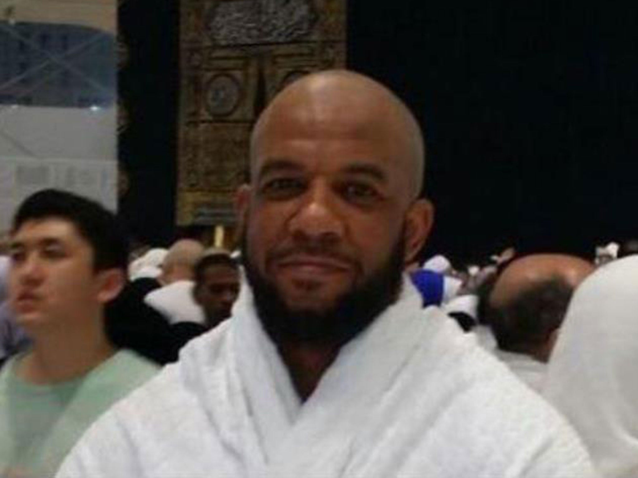 The Westminster attacker Khalid Masood in Mecca, Saudi Arabia