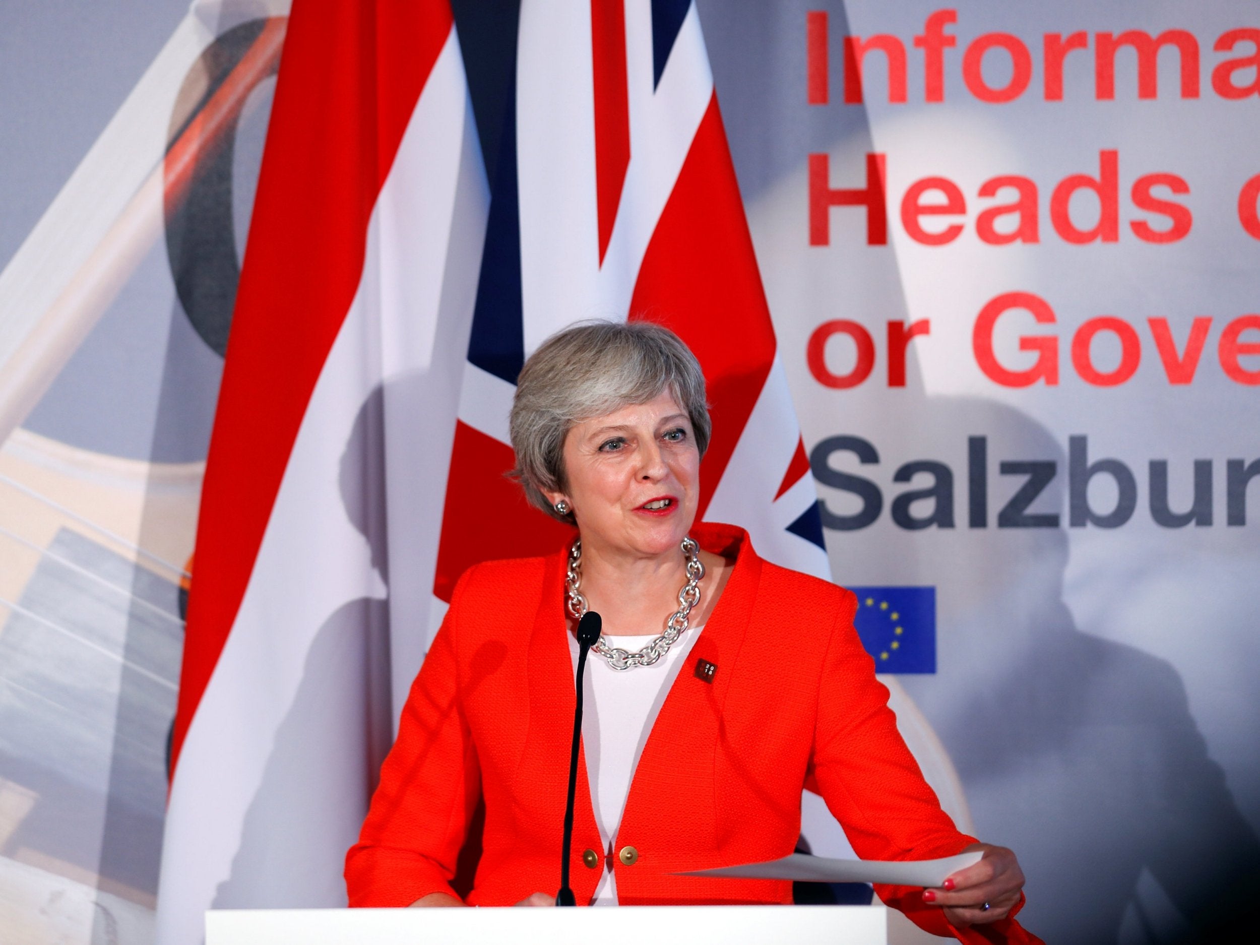 Related video: Theresa May says "I have treated the EU with nothing but respect"