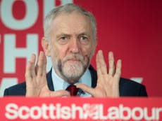 Jeremy Corbyn 'not ruling out' second Scottish independence referendum