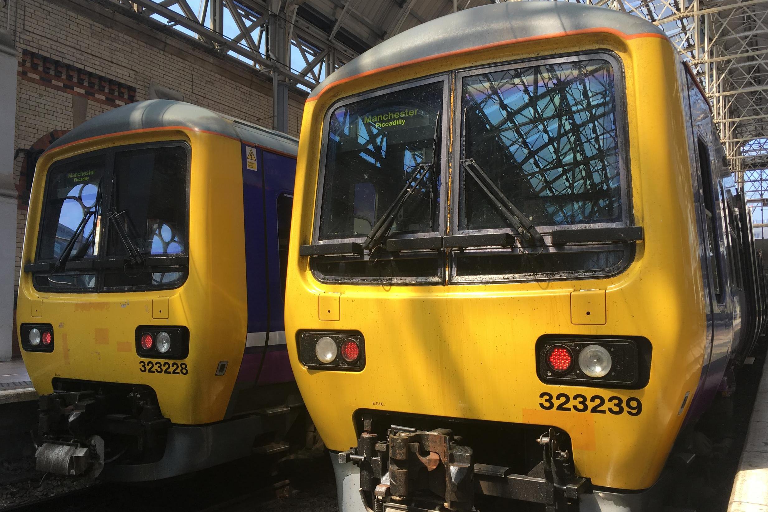 Going nowhere? Northern Rail trains at Manchester Piccadilly
