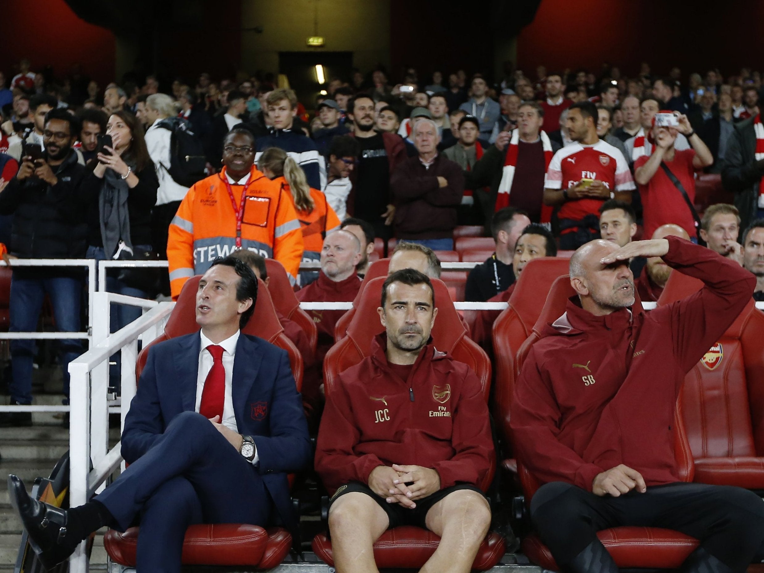 Unai Emery&apos;s toughest Europa League test is convincing Arsenal fans to take it as seriously as he does