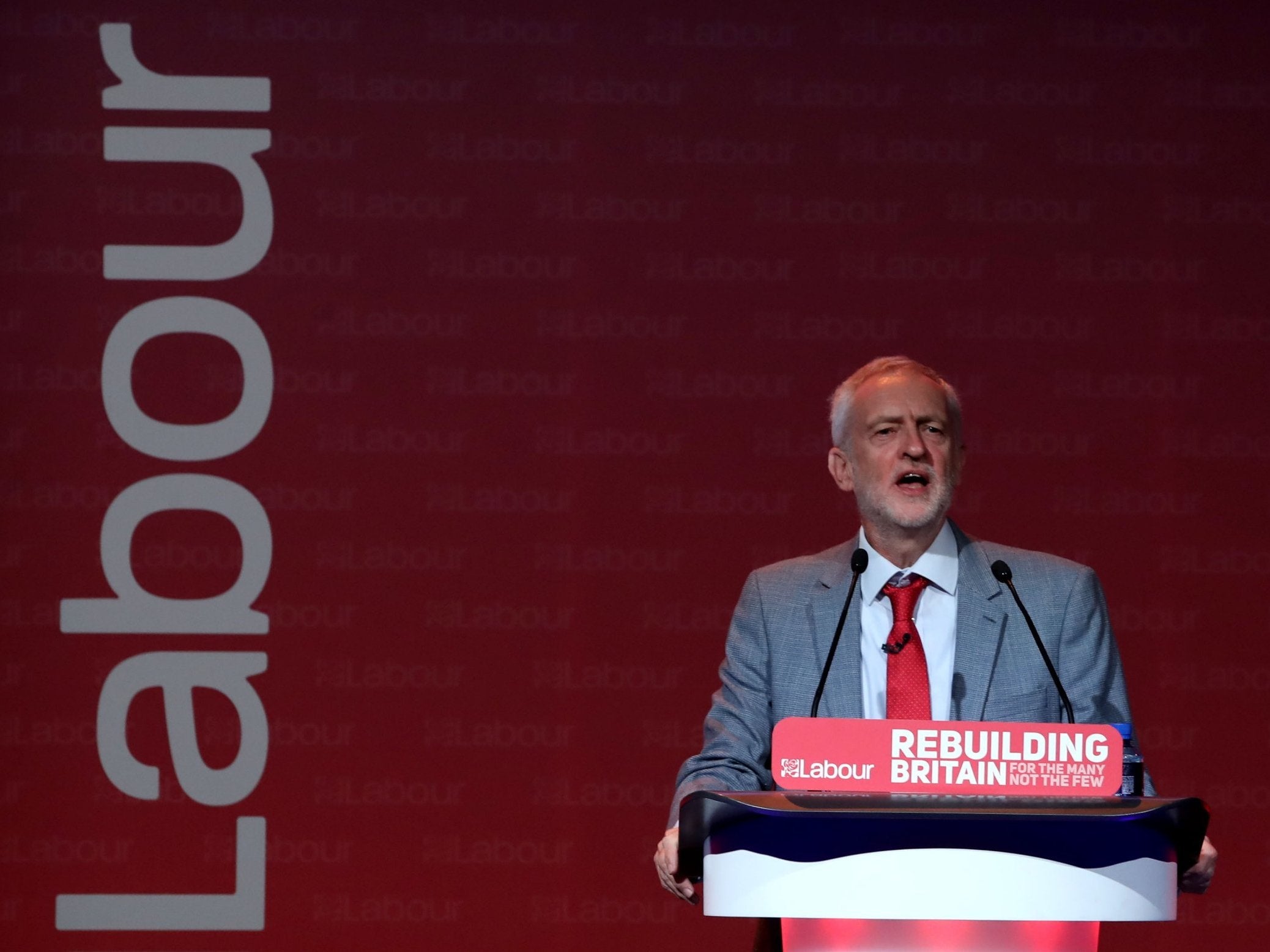 Related video: Jeremy Corbyn arrives at Labour Party conference in Liverpool