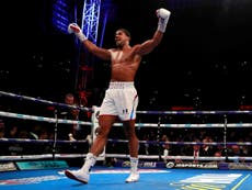 Joshua warns Wilder that his legacy rests on their potential clash