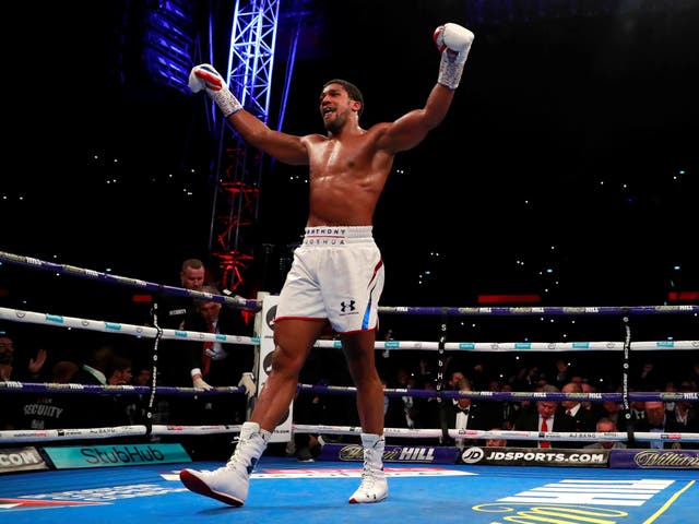 Anthony Joshua can unify the division against WBC champion Deontay Wilder