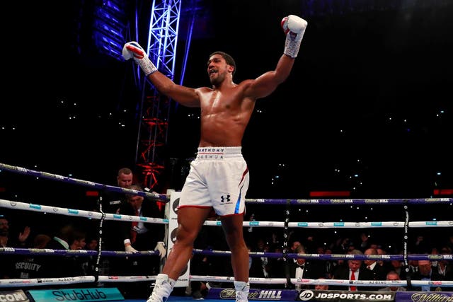 Anthony Joshua can unify the division against WBC champion Deontay Wilder