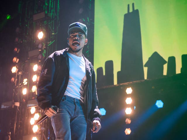 Chance the Rapper performs at the O2 Arena in London