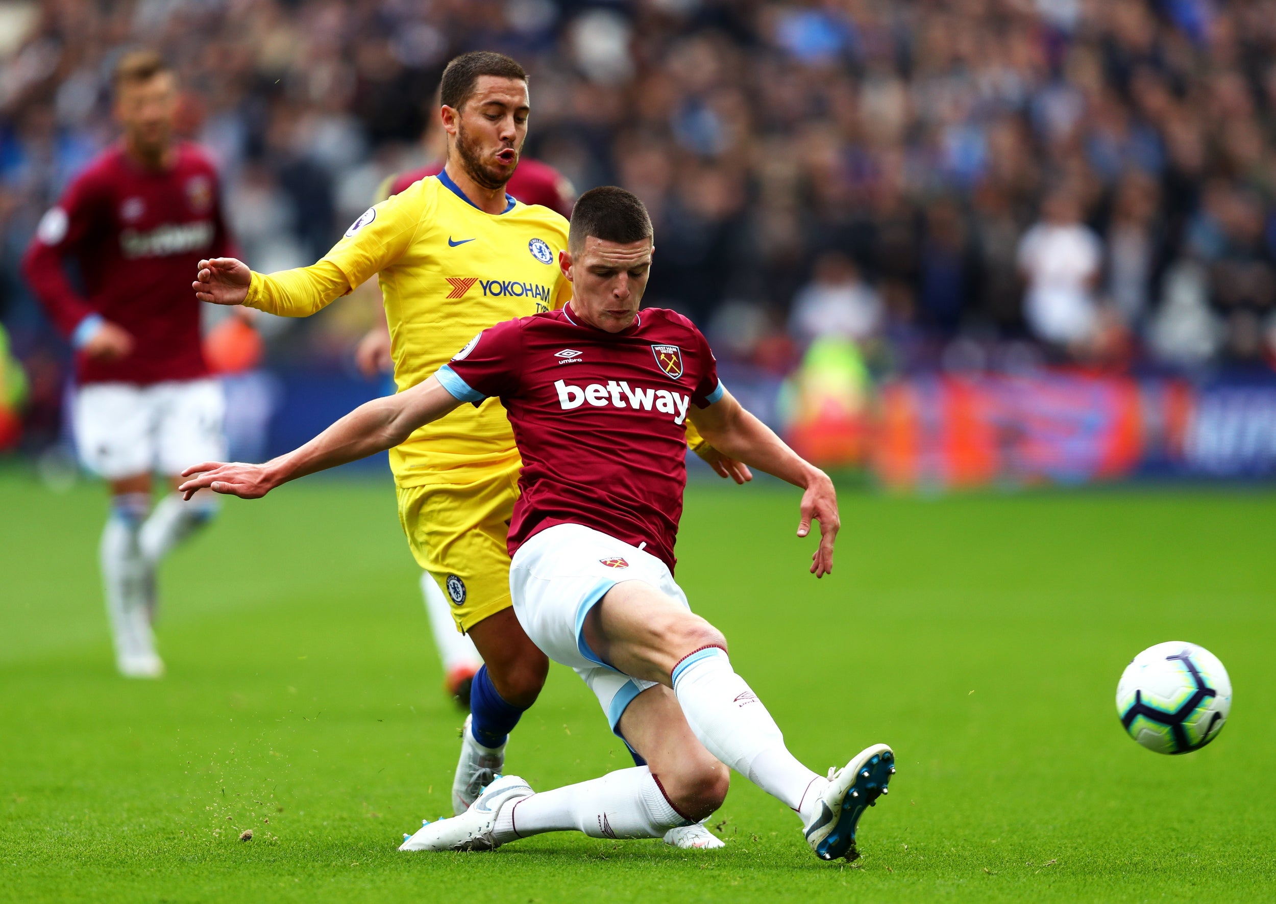 Declan Rice has started the season well for West Ham (Getty)