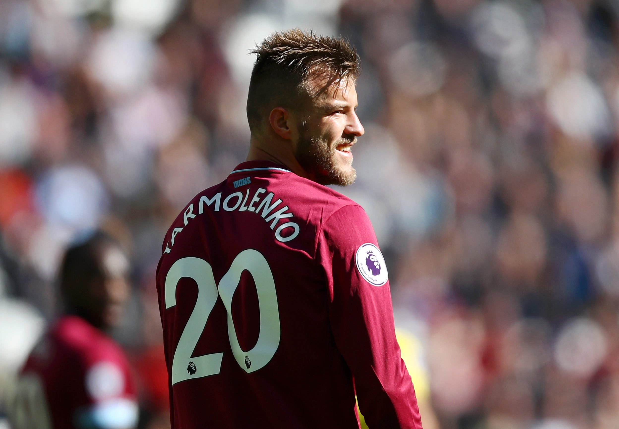 West Ham forward Andriy Yarmolenko offers to fight ...