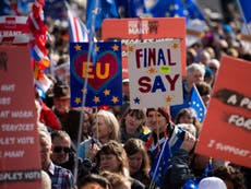 Thousands rally to demand Labour supports second Brexit vote