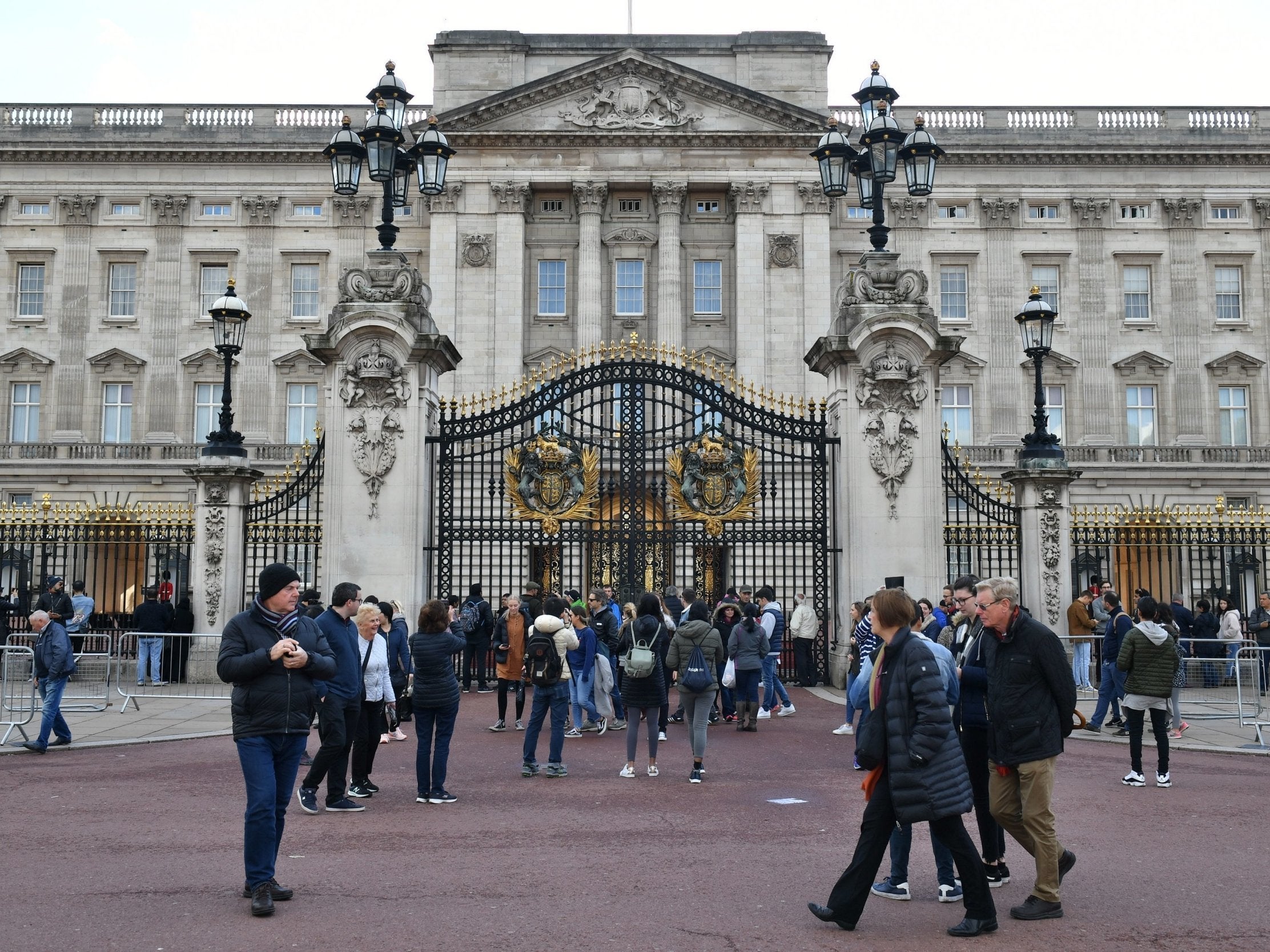 The officer was tasked with guarding Buckingham Palace
