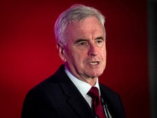 New Brexit vote would not offer option to remain in EU- McDonnell