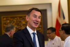 Jeremy Hunt rebuked by Latvia for comparing EU to USSR occupation