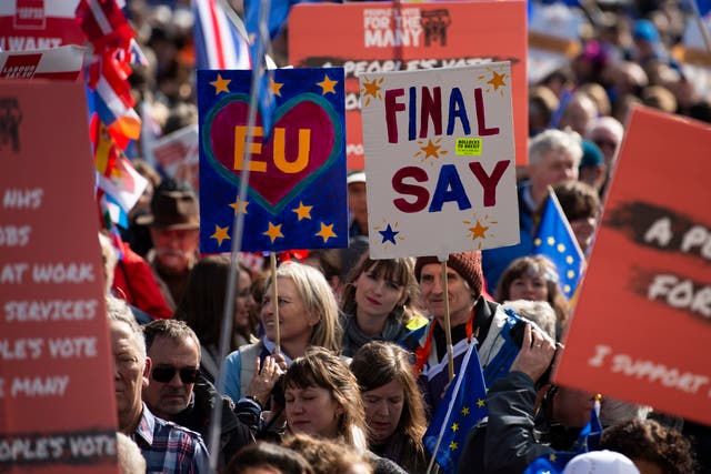 Hundreds of thousands of people are expected to attend the March for the Future in London