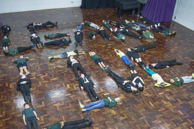 London pupil spell out Learn to Live as part of art project for our campaign