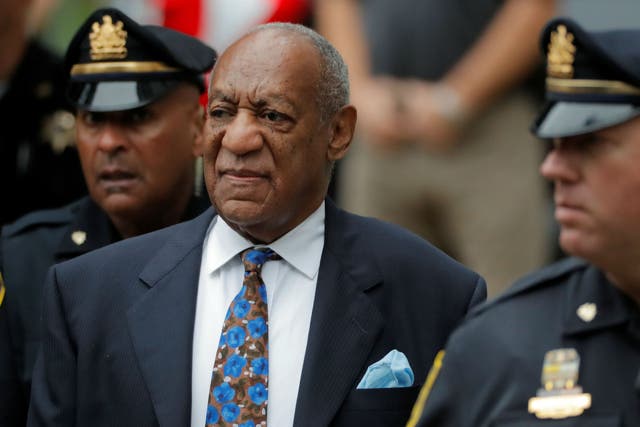 Bill Cosby arrives at the Montgomery County Courthouse for sentencing in his sexual assault trial