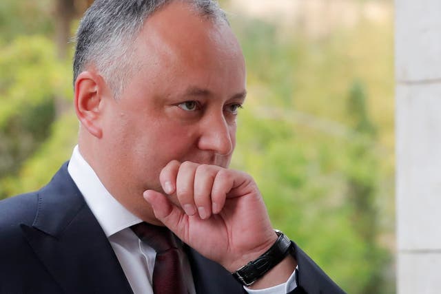 Igor Dodon has had his presidential powers suspended four times for refusing to approve government-proposed candidates for ministers or enact laws passed by parliament