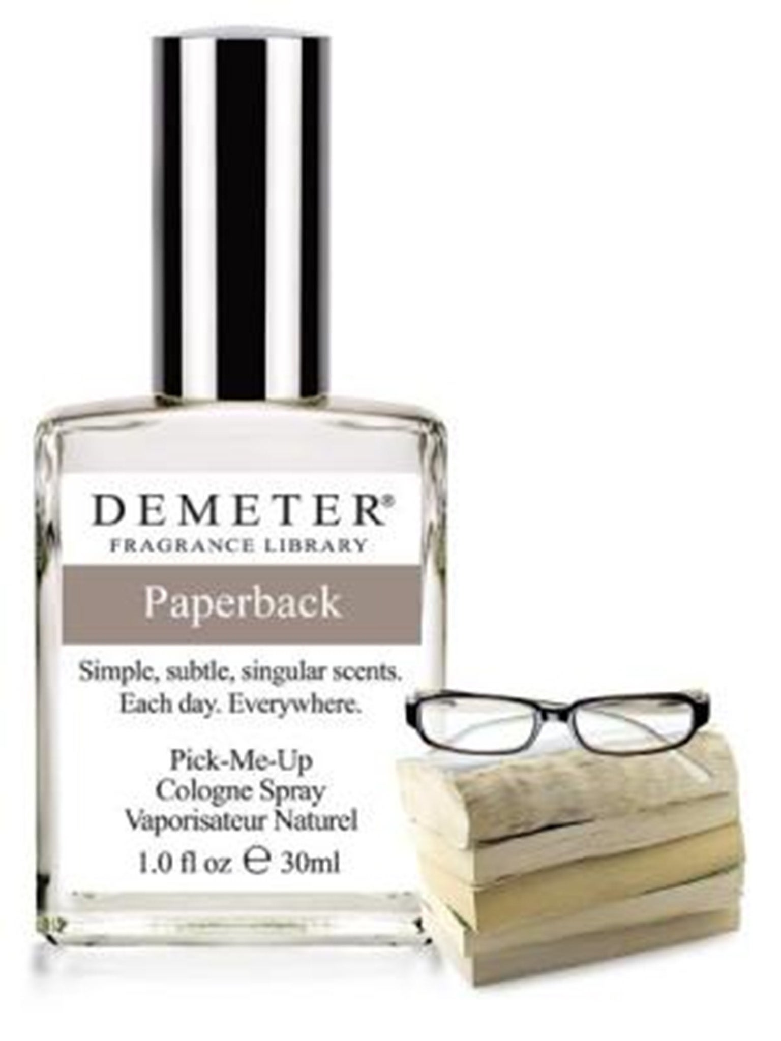 Always have your nose in a book? Now you can replicate the scent with a cologne spray